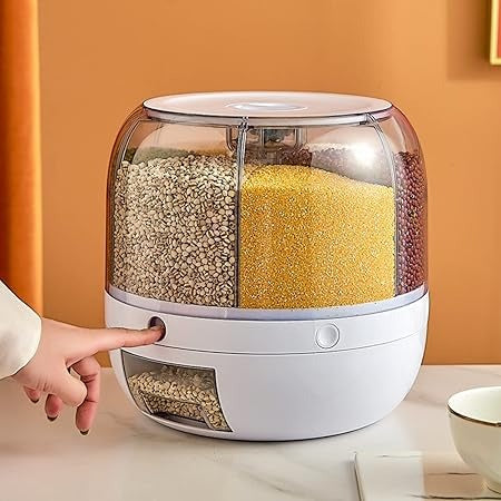 Rotating Cereal & Grain Dispenser