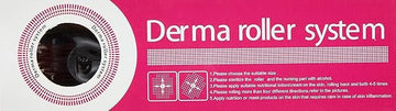 Professional 0.5mm Derma Roller for Face & Beard Growth – Skin Rejuvenation & Hair Stimulation