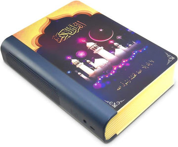 Islamic LED Speaker Book – Bluetooth Quran Player with Recitation & Light